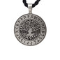 Tree Of Life Yggdrasil Pendant With Engraved Runes