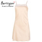 Burvogue Women Sexy Nightdress Sleepshirts Sleeveless Silk Nightgowns Lace Sleepwear Lingerie Night Dress Sleepdress Nightdress