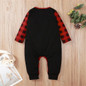 Baby Boys Plaid Dragon Totem Long-Sleeve Romper Wholesale Clothing Baby
