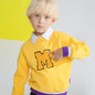 Boys M Letter Pattern Round Neck Top Boys Clothing Wholesale