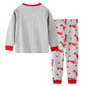 Boys Cartoon Dinosaur Gift Box Pattern Christma Tracksuit Set Boys Boutique Clothing Wholesale