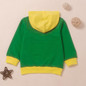 Boys Hooded Printed Letter Splicing Shirt Wholesale Boys Suits