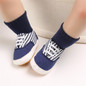 Baby Boys Solid Canvas Lace Up Sneakers Wholesale Toddler Shoes