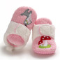 Baby Girls Cartoon Magic Tape Fur Warm Shoes Girls Shoes Wholesale
