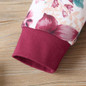 Baby Girl Floral Print Long Sleeve Romper & Headband Baby Wholesale Suppliers