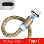 OLAF Magnetic Charger phone charging cord Micro USB Cable Magnetic Cable 2m USB Type C USB C Cable For iPhone X Samsung Xiaomi