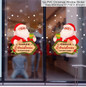 Christmas Window Stickers Merry Christmas Decorations For Home Christmas Wall Sticker  Kids Room Wall Decals New Year Stickers