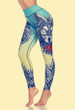 LI-FI Original Wolf Print Leggings Women Yoga Pants Gym Leggings Fitness Sports Wear Elastic Tight Yoga Leggings
