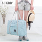 S.IKRR Nylon Waterproof Travel Bag Unisex Foldable Duffle Bag Organizers Large Capacity Packing Cubes Portable Big Luggage Bags