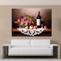 Canvas Painting Poster Wall Art 1 Piece Red Wine Fruit HD Printed Wall Picture for Living Room Home Decoration