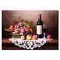 Canvas Painting Poster Wall Art 1 Piece Red Wine Fruit HD Printed Wall Picture for Living Room Home Decoration