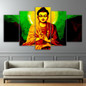 HD Printed 5 Piece Canvas Prints Abstract Buddha Picture Canvas Print Wall Picture
