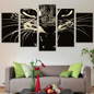 Canvas Painting Wall Art Modular Poster HD Printed Modern 5 Panel Leopard Pictures Home Decoration