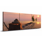 3 Piece Canvas Art HD Print Zen Stones Painting Sunset Peaceful Evening Paintings Wall