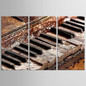 Modular Picture On Canvas Wall Art Home Modern 3 Panel Music Piano HD Printed Posters Painting