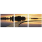 Wall Art Posters Prints Canvas Painting Wall Pictures 3 Piece Canvas Art View Sunset Painting Wall Picture