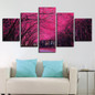 Wall Art Pictures Poster 5 Pieces Mangrove Forest Natural Scenery HD Printed Modern Painting Canvas