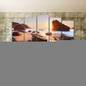 Modern HD Printed Wall Art Canvas Pictures 5 Pieces Sea Reef Sand Beach Sunrise Landscape Paintings Poster