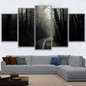 Wall Art Canvas Paintings Modular HD Prints Poster 5 Pieces Forest Lonely Road Pictures
