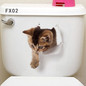 Animal Toilet Stickers Home Decoration Diy Cartoon Wall Art Decals