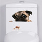 Animal Toilet Stickers Home Decoration Diy Cartoon Wall Art Decals