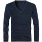 Casual V-Neck Long Sleeve Cotton Men Elastic T-Shirts Tops