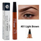 Microblading Eyebrow Pen Waterproof Fork Tip Eyebrow Tattoo Pencil Long Lasting Professional Fine Sketch Liquid Eye Brow Pencil