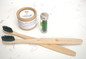 Two Bamboo Toothbrushes + Eco Dental Floss + Charcoal Toothpowder