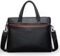 Young fashion  polo men briefcase pu leather business bag 14"  Crossbody laptop briefcase bag men's messenger travel bags