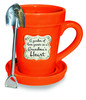 Flower Pot Mug: Orange-Grandma