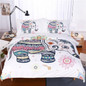 Rainbow Mandala Elephant Bedding Set