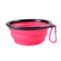 Dog Travel Bowl Portable Foldable Collapsible Pet Cat Dog Food Water Feeding Travel Outdoor Bowl