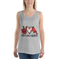 Peace Love Cardinals Baseball Tank Top