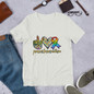 Peace, Love, Autism Short-Sleeve Unisex T-Shirt