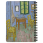The Bedroom by van Gogh - Spiralbound Notebook