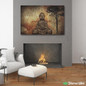 Buddha 16 by McAshe 1-Piece Canvas