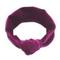 Velvet Large Knot Headband