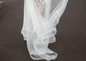 Tulle Bohemian Princess Wedding Dress V-Neck Appliques Lace Wedding Gown