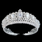 Zirconia Crystal Wedding or Pageant Crown Diadem Tiara