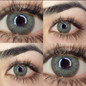 2 pcs/pair DNA Russian girl blue Taylor gray Cosmetic contact lenses contacts lens Cosmetic Colored Contact Lenses for eyes