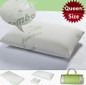 Queen/King Memory Foam Pillows with Bamboo Covers