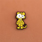 Cute Cartoon Cheetah Animal Croc Charm