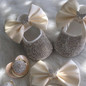 Butterfly Crystals Babydoll Shoes and Headband