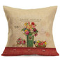 Cotton Linen Throw Cushion Cover