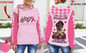 Breast Cancer They whispered to her Fleece Hoodie 3D custom TTM