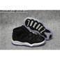 Kids Air Jordan 11 SPACE JAM 45 PE Black Concord