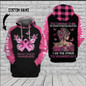 Breast Cancer They whispered to her 03 Custom Hoodie