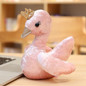 Cute Crown Swan Or Sea Horse Stuffed Animal