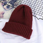 Wool Knit Beanie Hat