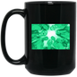Zombies are Coming 15 oz. Black Mug